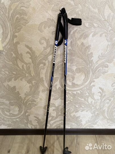 Лыжные палки делские nordway 110