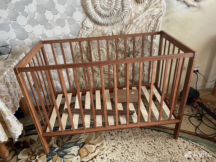 Кровать детская (колесо-качалка) Babyton