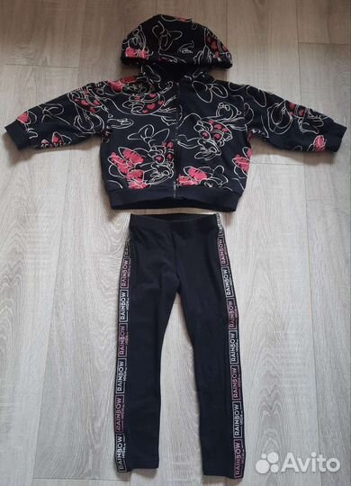 Детские вещи пакетом для девочки 110 см. 4-5 лет