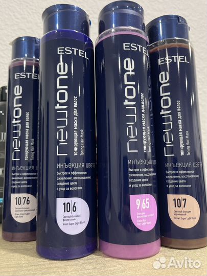 Маска тонирующая тоник для волос