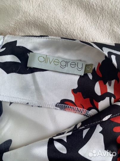 Шелковое платье 48/50