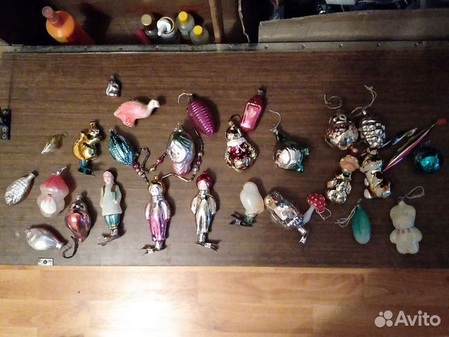 Елочные игрушки СССР