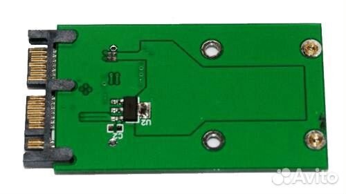 Переходник с msata на microsata (7+7+2)