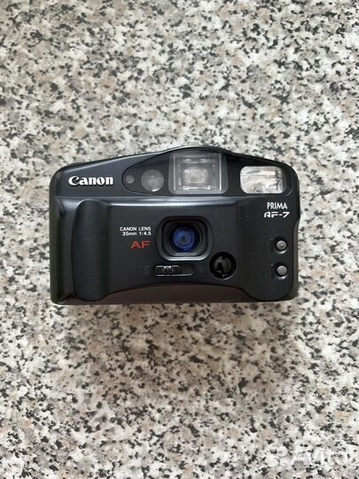 Плёночный фотоаппарат canon prima af-7