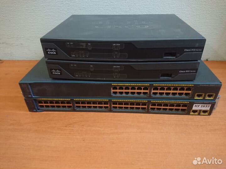 Коммутатор и маршрутизатор Cisco