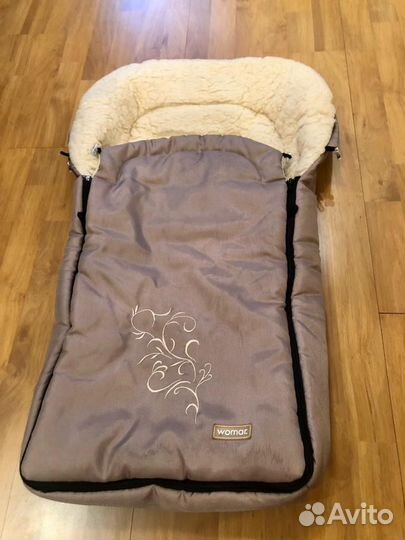 Зимний конверт в коляску Womar