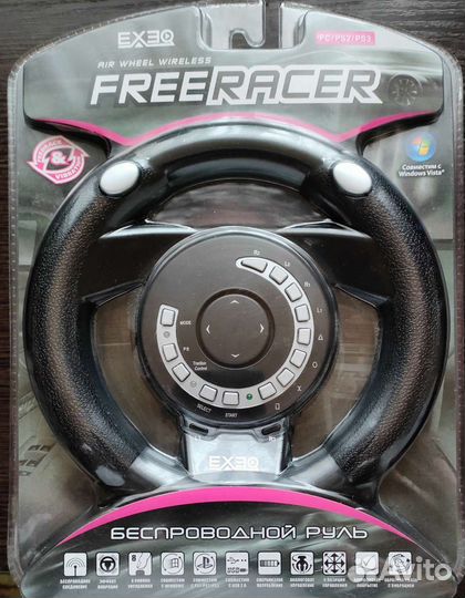 Exeq FreeRacer (PC/PS2/PS3) беспроводной руль