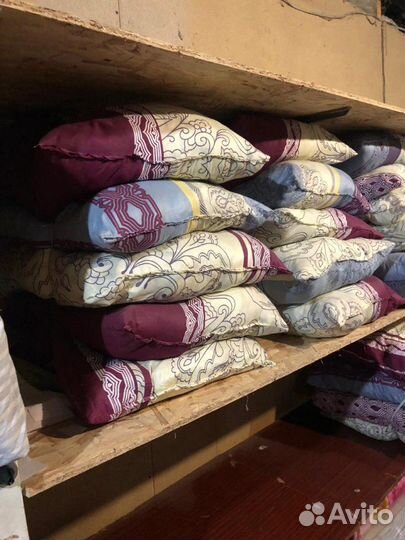Подушка, одеяло, матрас, постельное белье - эконом