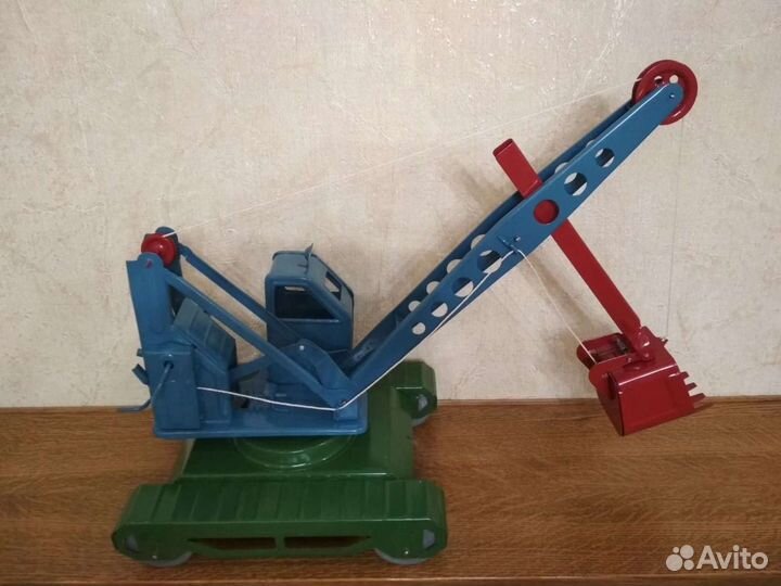 Экскаватор сим, игрушка СССР