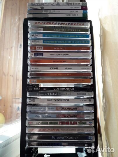 Аудио и видео DVD кассеты