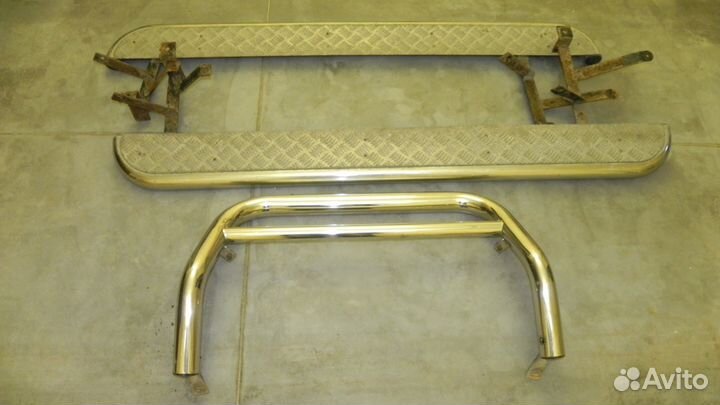 Кенгурятник и пороги