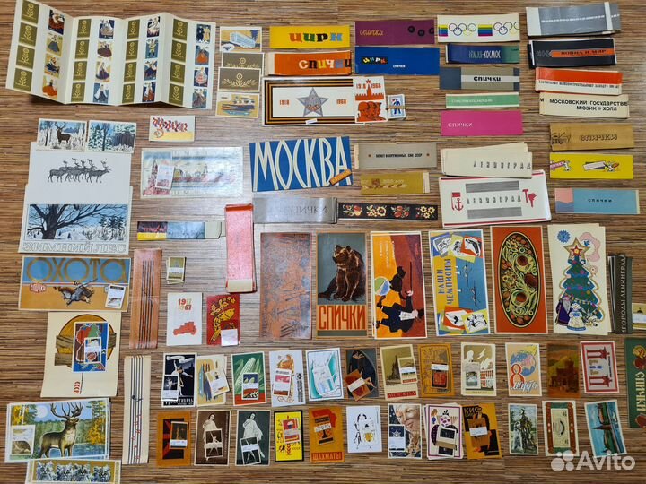 Спичечные этикетки на выбор