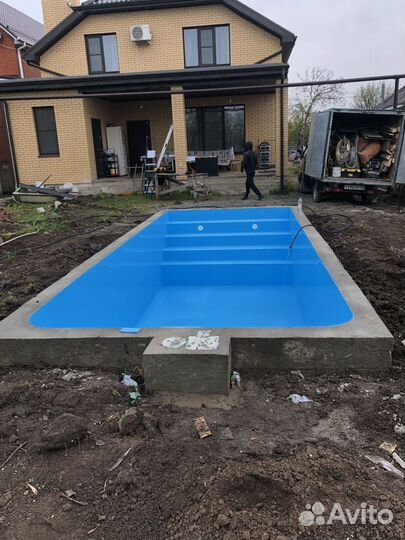 Бассейн из полипропилена 3х3