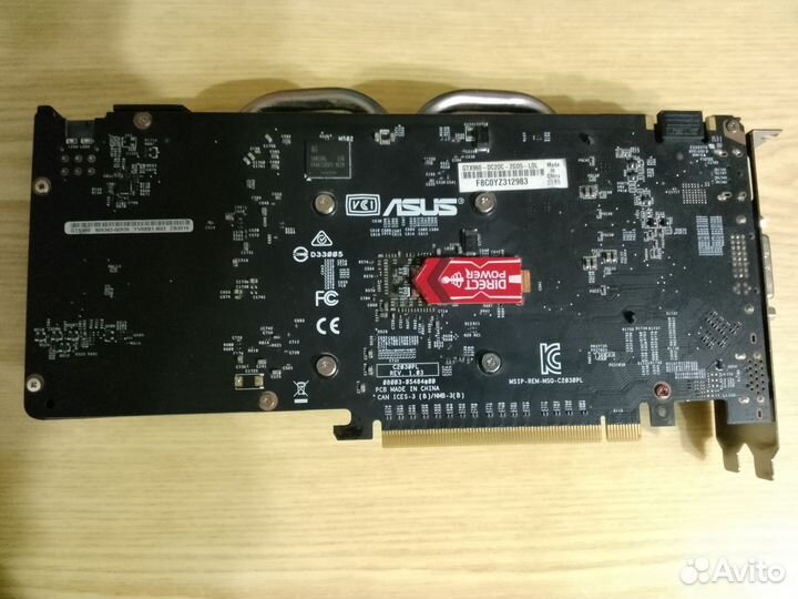 Видеокарта gtx 960 2gb Asus