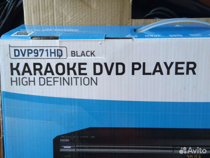 DVD плеер караоке с микрофоном