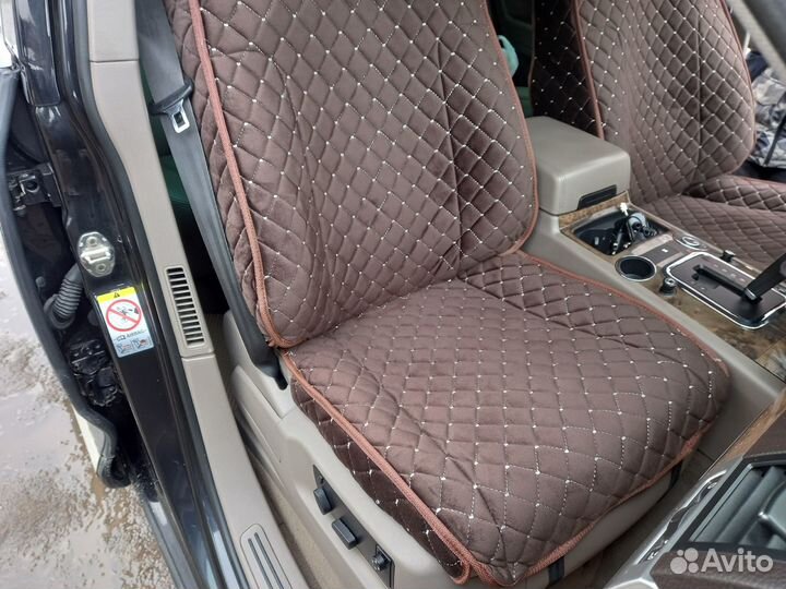 Накидки на сиденья из велюра. Индивидуальный пошив