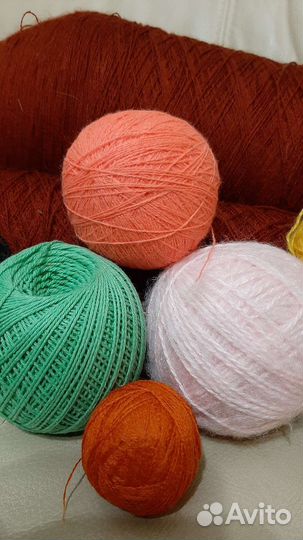 1.2 кг. Нитки для вязания
