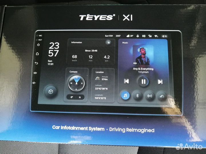 Головное устройство Teyes 10”