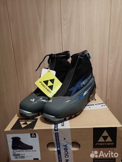 Новый ботинки Fischer 41,;31-37. Salomon Combi 43