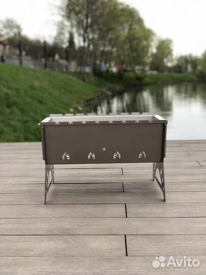 Мангал Разборный Многоразовый Сталь 1.5 мм