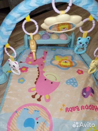 Развивающий коврик с пианино