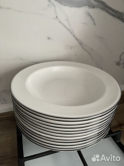 Wedgwood тарелки коллекция Barbara barry 12 шт