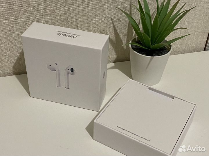 Беспроводные наушники air pods 2