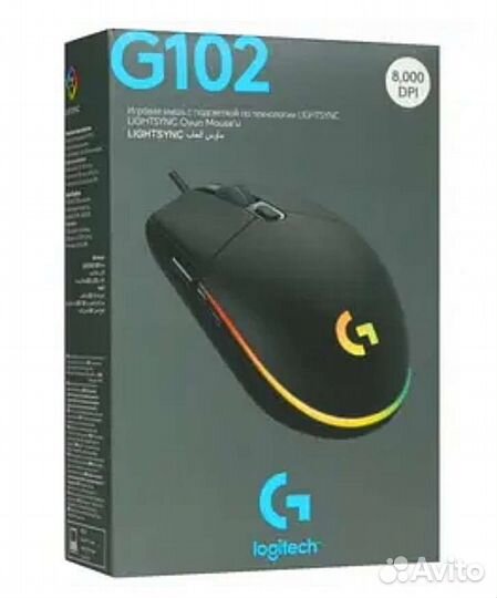 Игровая мышь logitech g102