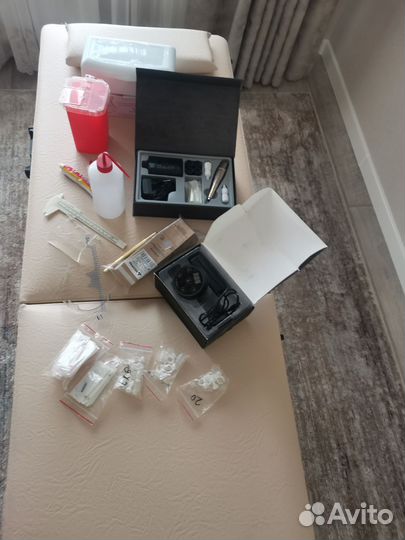 Машинка + блок для перманентного макияжа