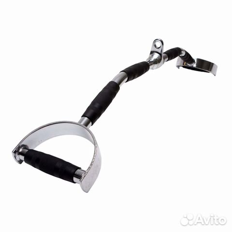 Рукоятка для мышц спины, параллельный хват 100 см