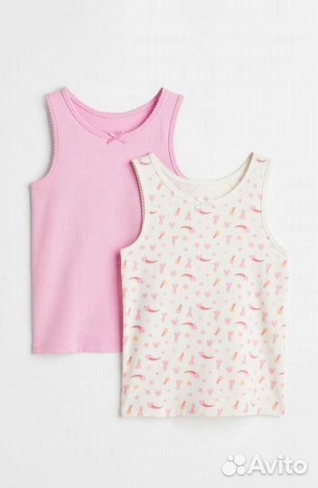 Комплект из двух маек hm 98 104 134 140