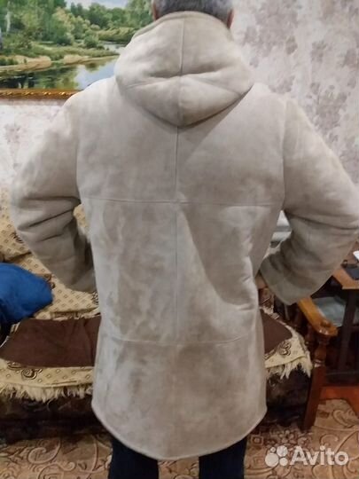 Дубленка натуральная мужская 50-52