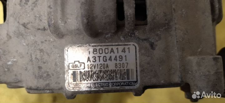 Генератор для Mitsubishi Outlender XL 2008 г.в