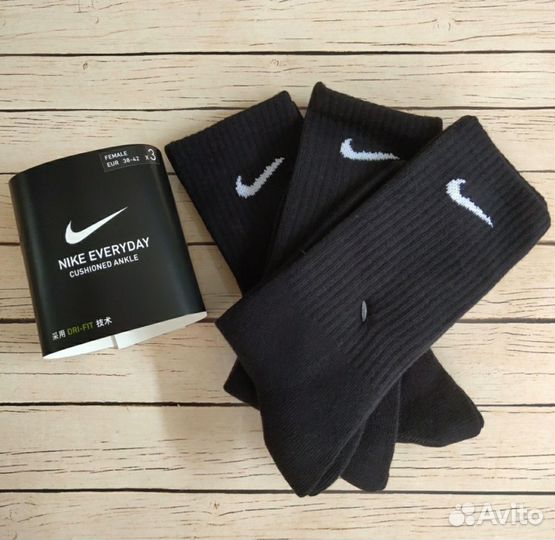 Носки Nike Everyday Cushioned Ankle Black