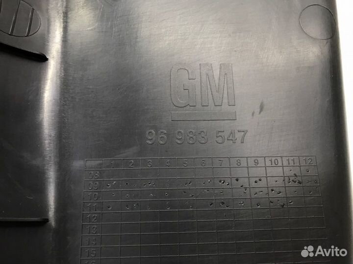 Обшивка стойки задняя левая Chevrolet Cruze 1