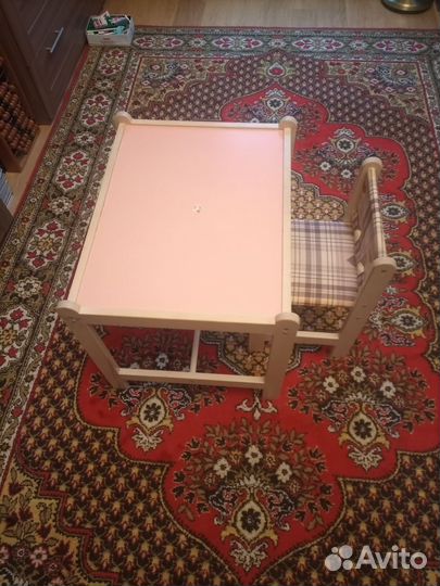 Стол и стул детские