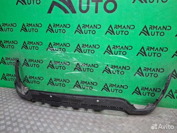 Юбка бампера задняя Kia Rio 4 FB 2017-2020