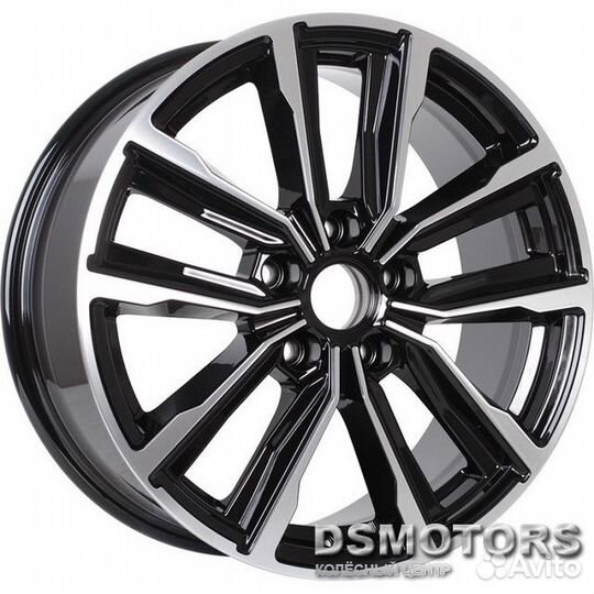 Диски Лацио 7.5/17 5x114.3 ET35 d60.1 алмаз чёрный