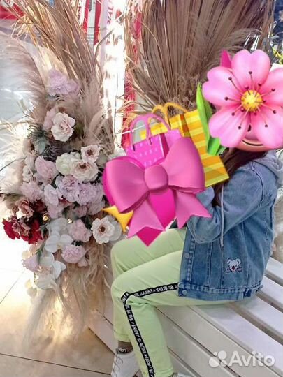 Джинсы летние для девочки