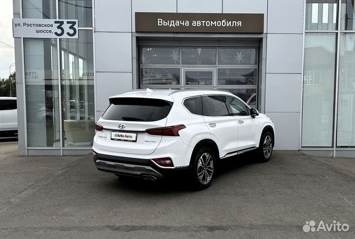 Hyundai Santa Fe 2.2 AT, 2019, 160 003 км