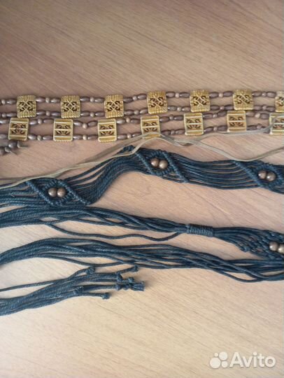 Пояс ручной работы