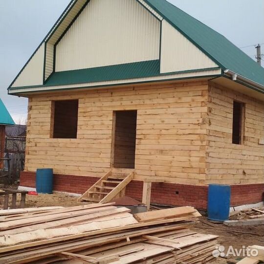 Замена нижных венцов подъём дома