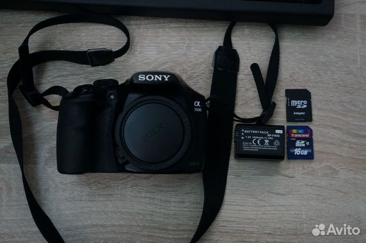 Беззеркалка sony a3500