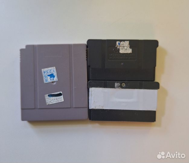 Картриджи для game boy color и advance