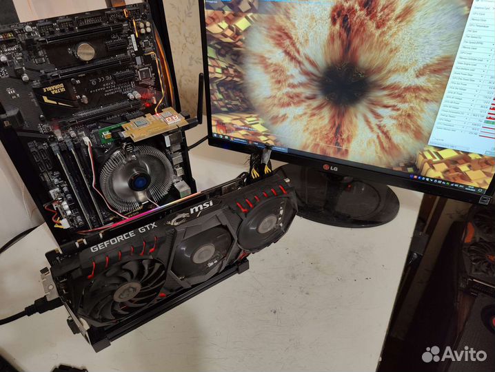 Видеокарта GTX 1080 ti 11 gb MSI