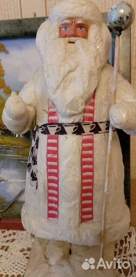 Ватный дед мороз СССР