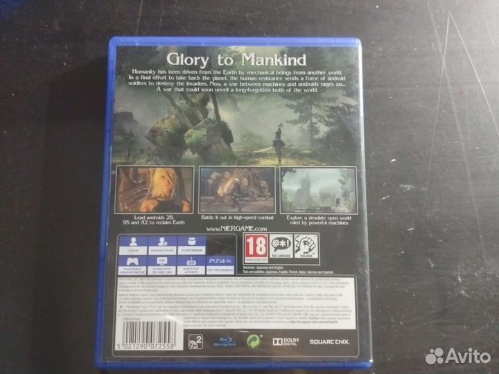 Диск Nier Automata ps4