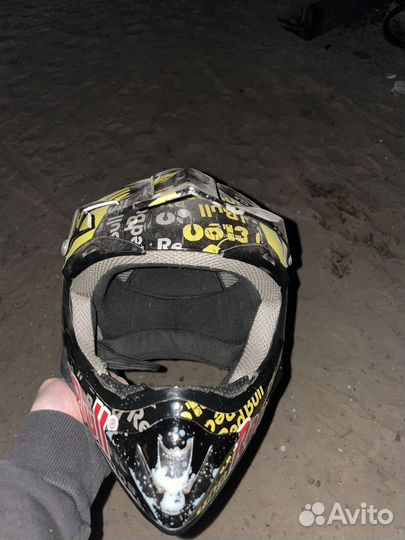 Шлем для мотокросса