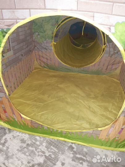 Детская игровая палатка с тоннелем