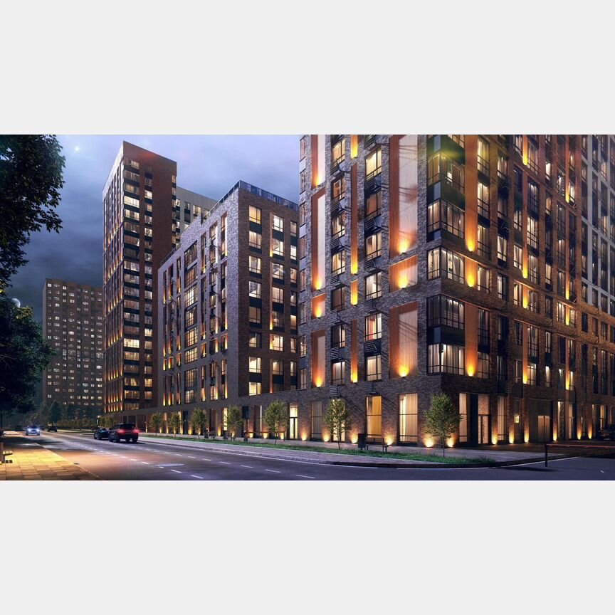 Квартира-студия, 28 м², 9/21 эт.